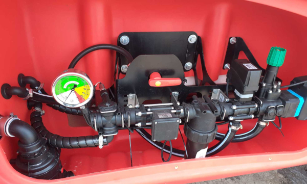 Контроль подачи раствора